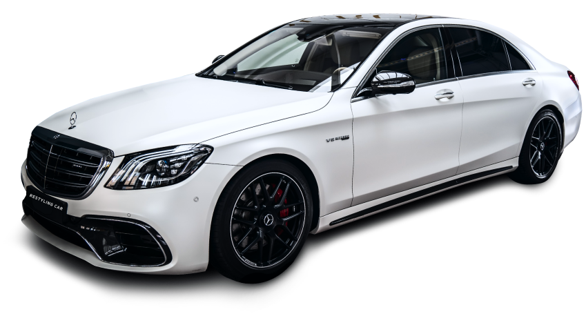 Білий Mercedes